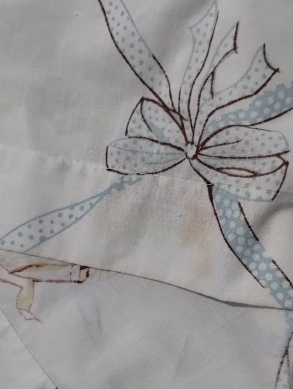 Holly Hobbie JC Penney Twin Flat Sheet
